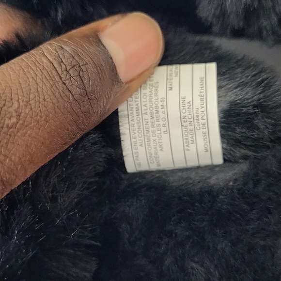 La Vie En Rose Soft Fluffy Open Toe House Slippers - Picture 6 of 11